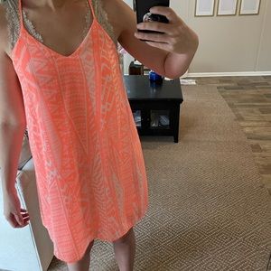 Francesca’s Pink Dress